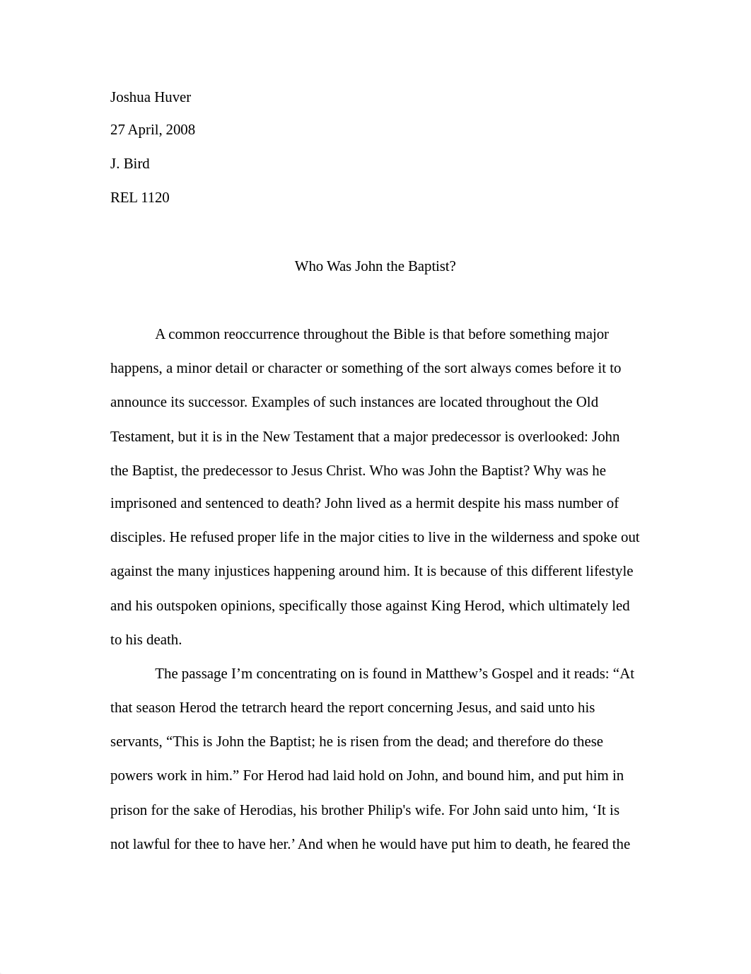 FINAL PAPER - Who Was John the Baptist_din4qgfp5zg_page1