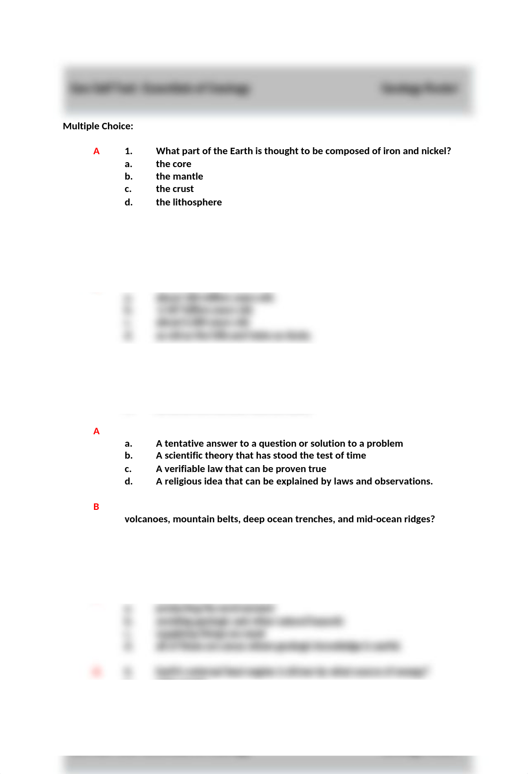 Self Test  Essentials of Geology(AmyCheng).docx_dinac1pl2je_page1