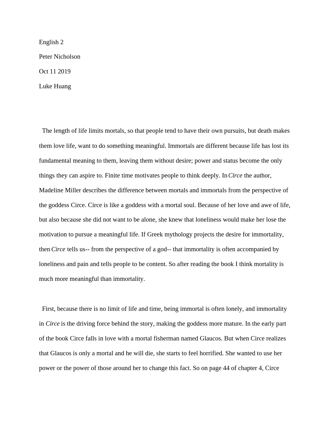 Immortality essay Circe_dinbdwujbs0_page1