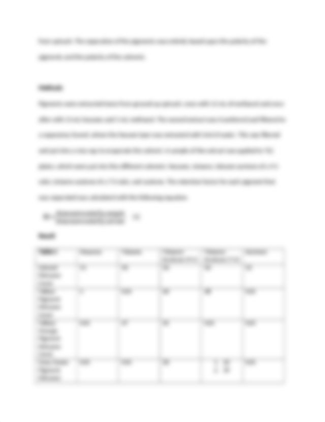 Separation and Analysis of Pigments from Spinach with Thin Layer Chromatography.docx_dind9l0azt3_page2