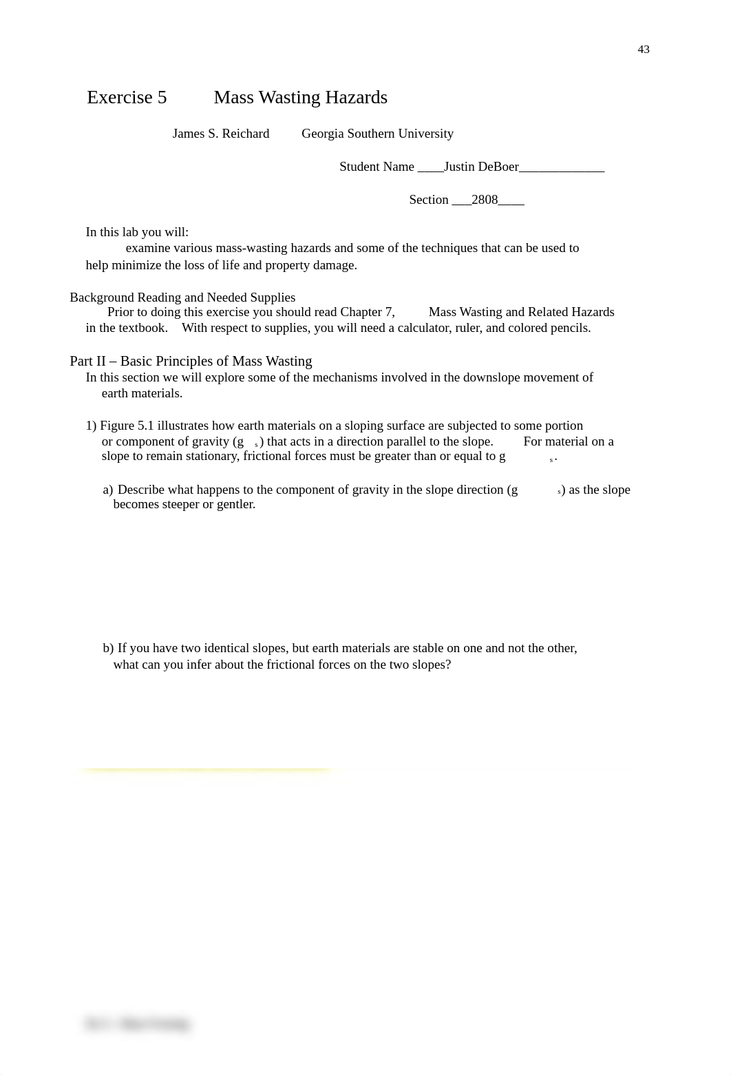 Mass Waste Lab Justin DeBoer.docx_dinod176u26_page1