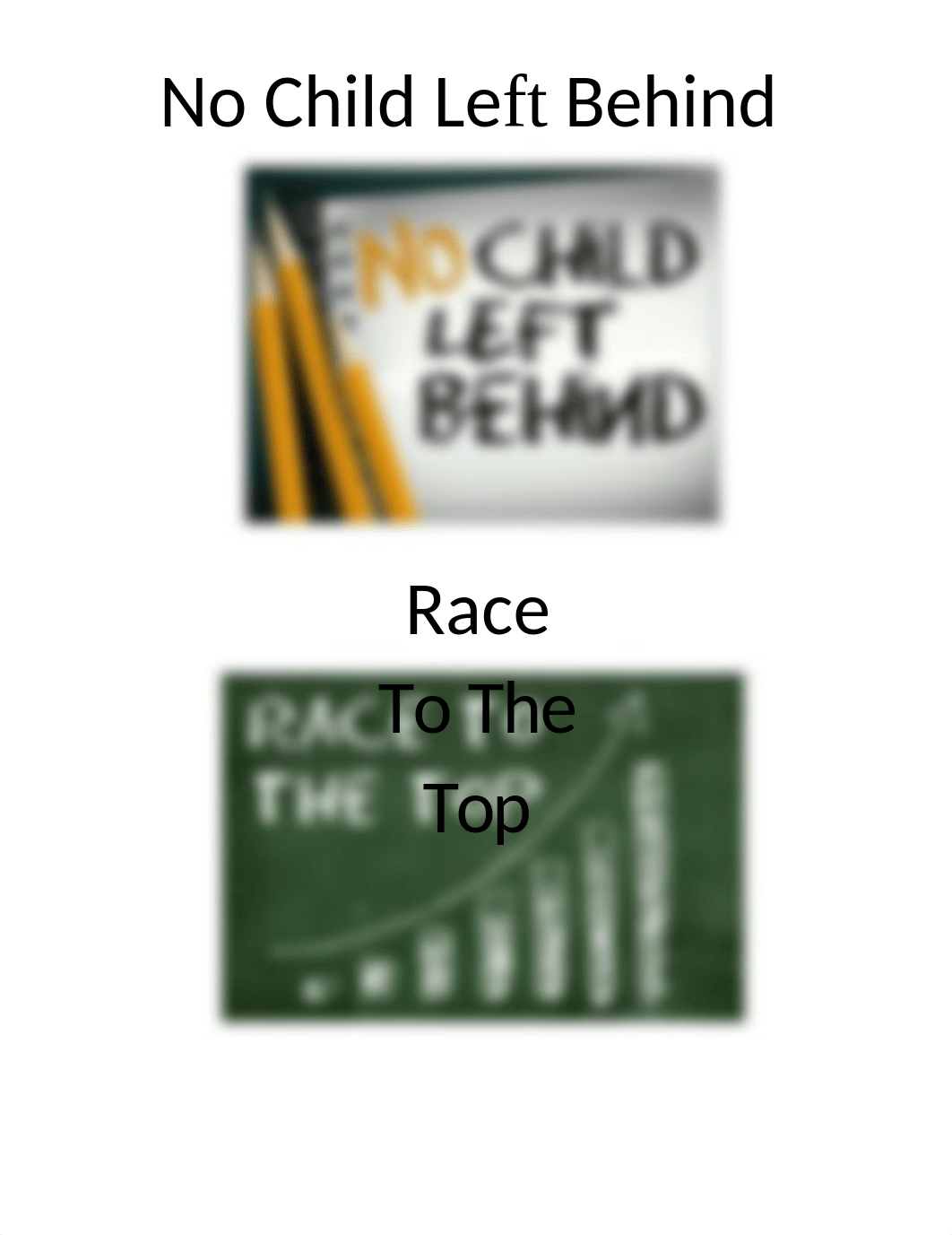 The No Child Left Behind Act or NCLB was established in 2001 under the Bush Administration.docx_dinrzpzczqe_page1