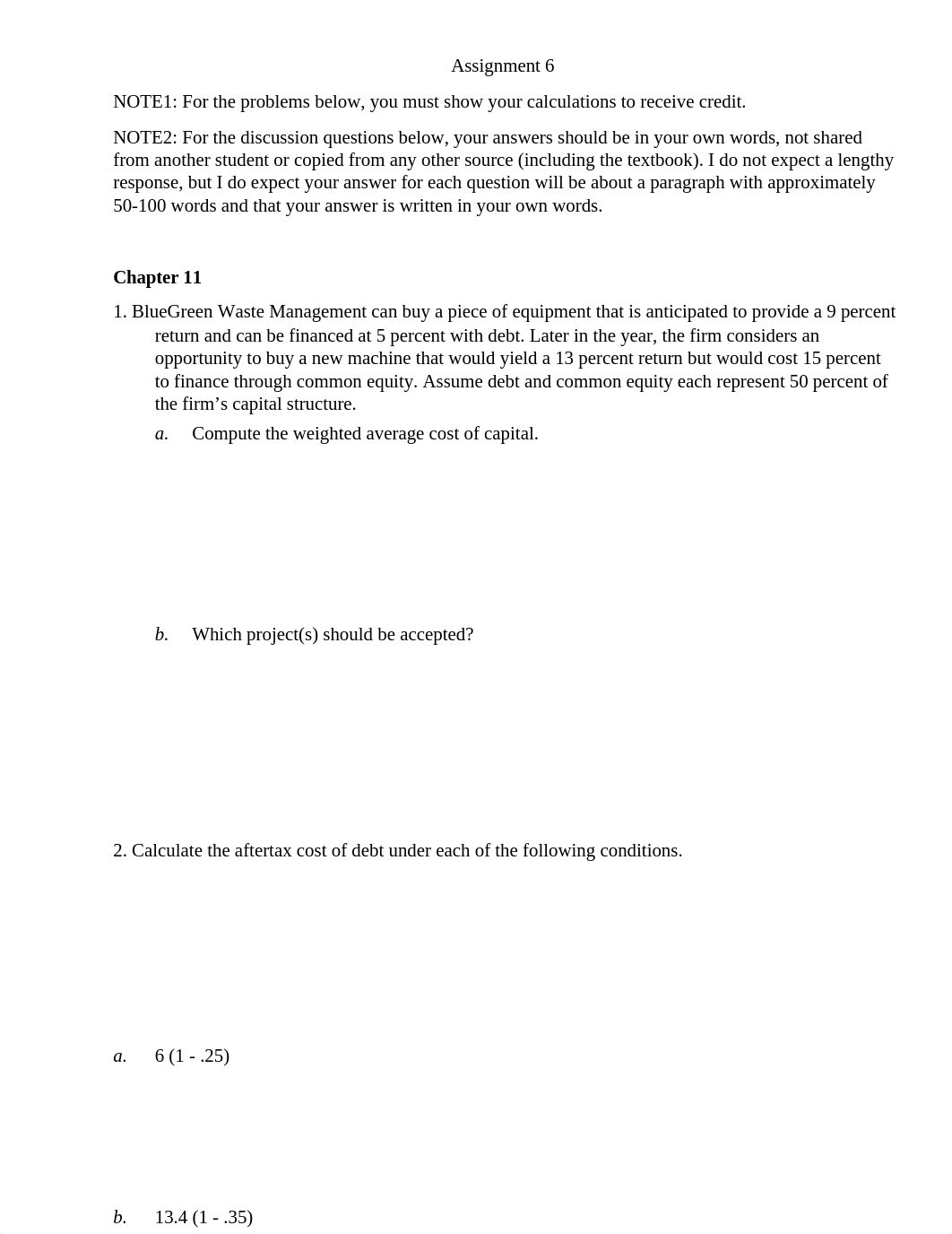 FIN 3063 - Assignment 6.docx_dinvxlxdknx_page2