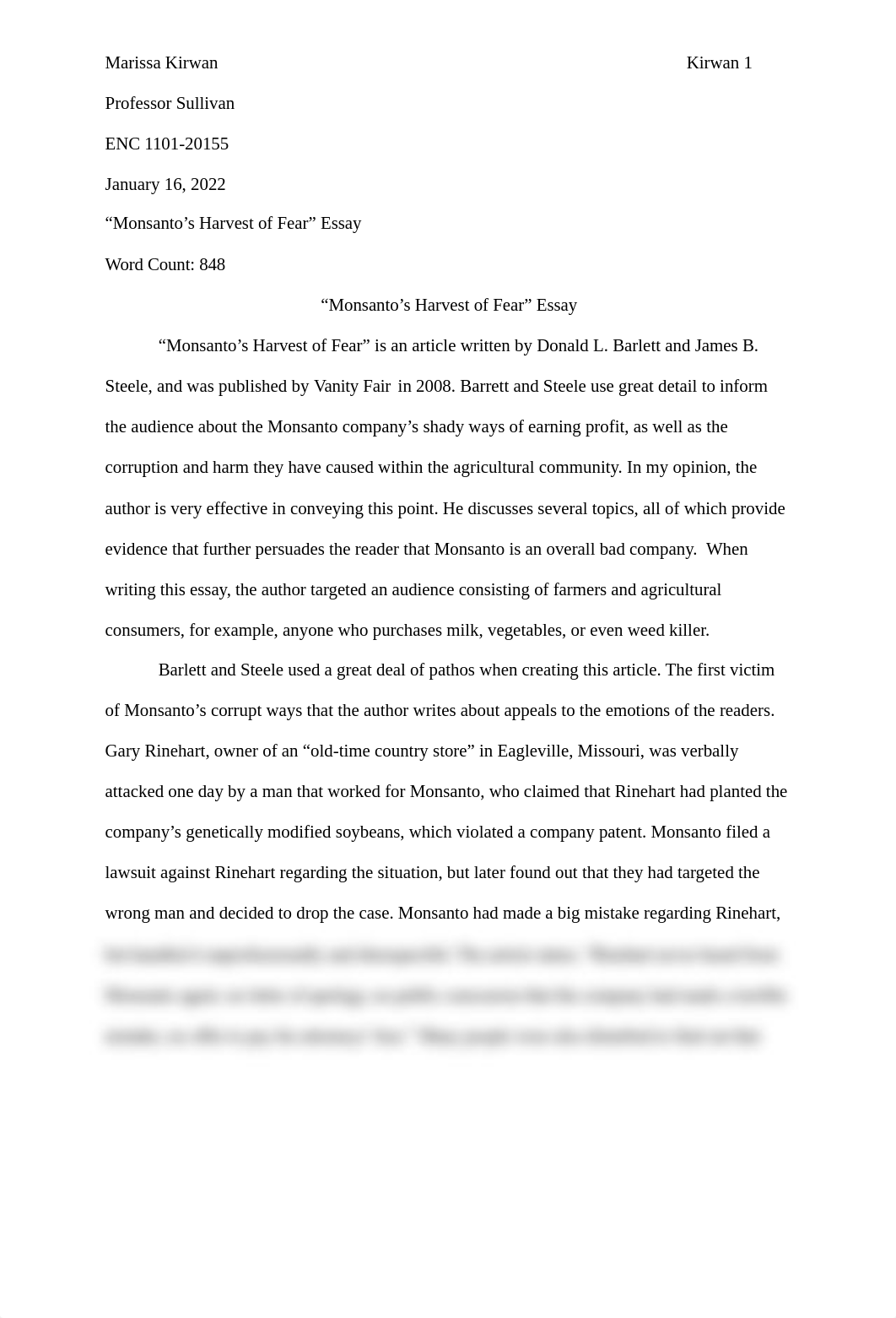 "Monsanto's Harvest of Fear" Essay-2.pdf_dio014p46b6_page1