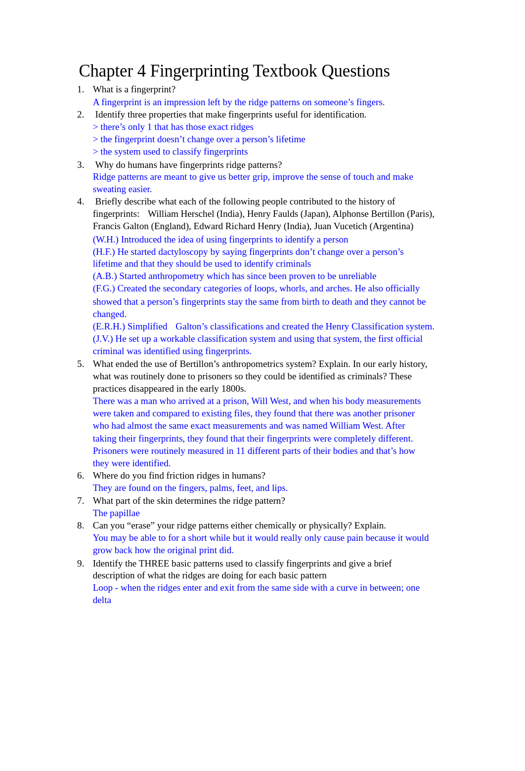 Copy of Chapter 4 Fingerprinting Textbook Questions_dio1ms2ge5t_page1