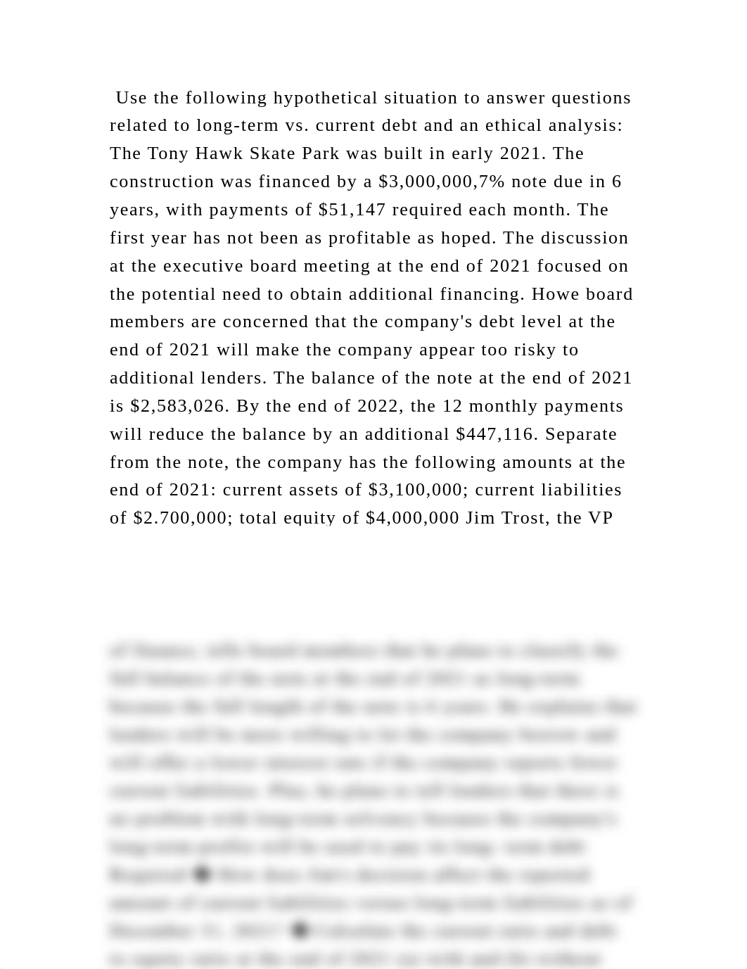 Use the following hypothetical situation to answer questions related .docx_dioasylceod_page2