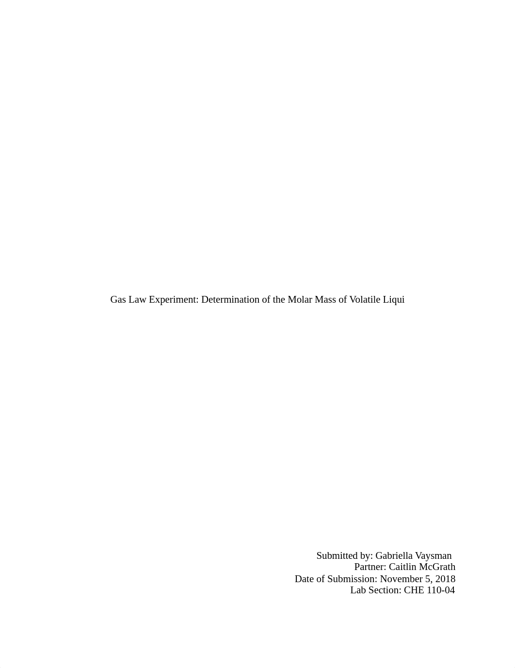 Gas Law Experiment- Determination of the Molar Mass of a Volatile Liquid.docx_diondqjg879_page1