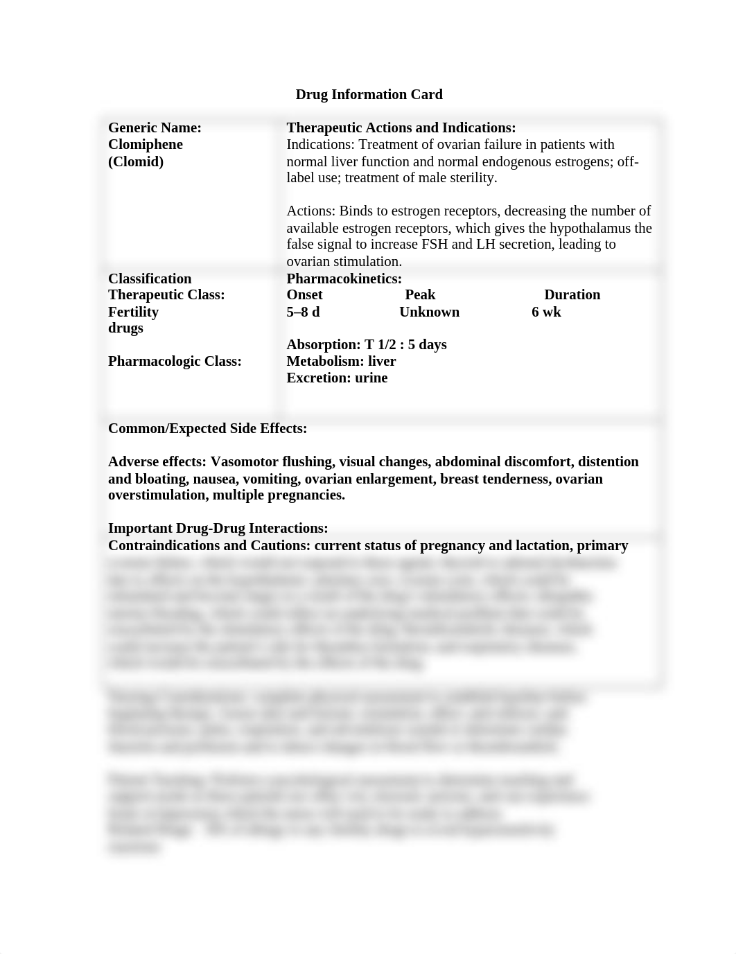 Drug Information Card   clomiphene.doc_dip4zp8ll98_page1