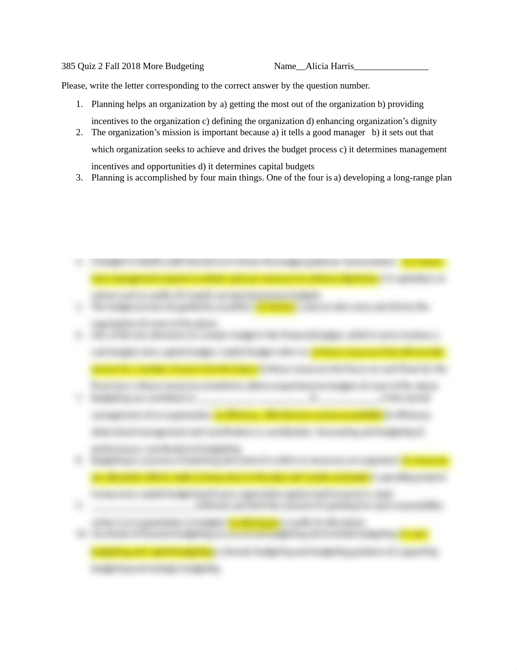 385 Quiz 2 Fall 2018 Alicia Harris.docx_dipi165u8ft_page1