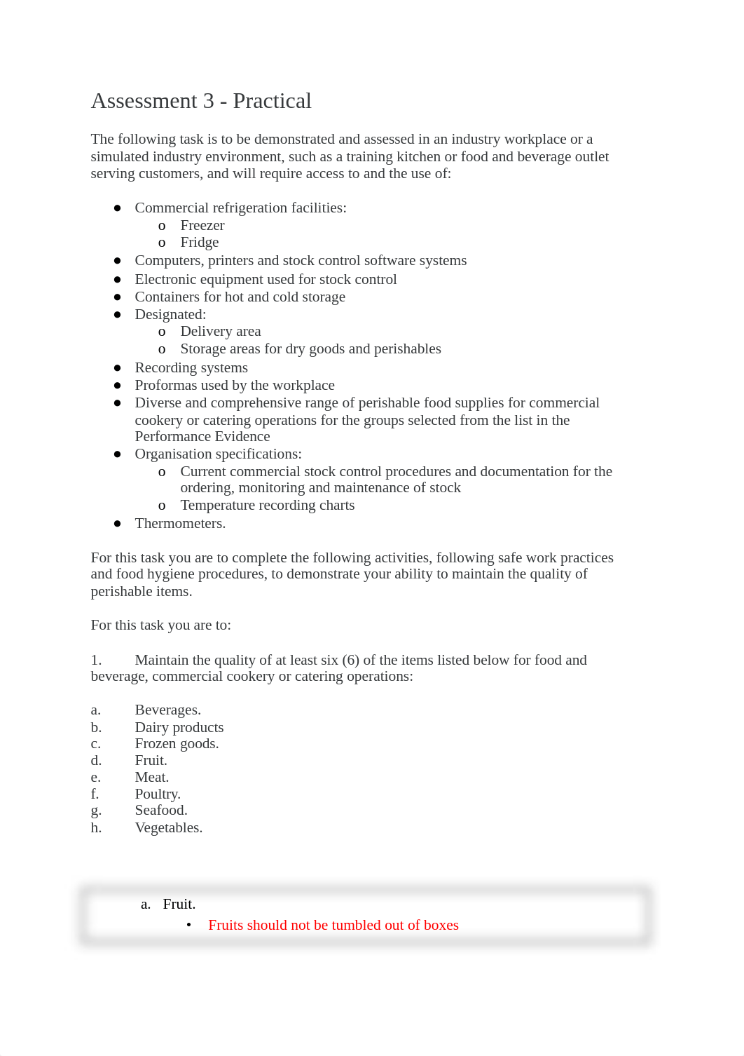 (Complere)Assessment-3 SITXINV002 Maintain the quality of perishable items.docx_dipovvsf4cz_page1