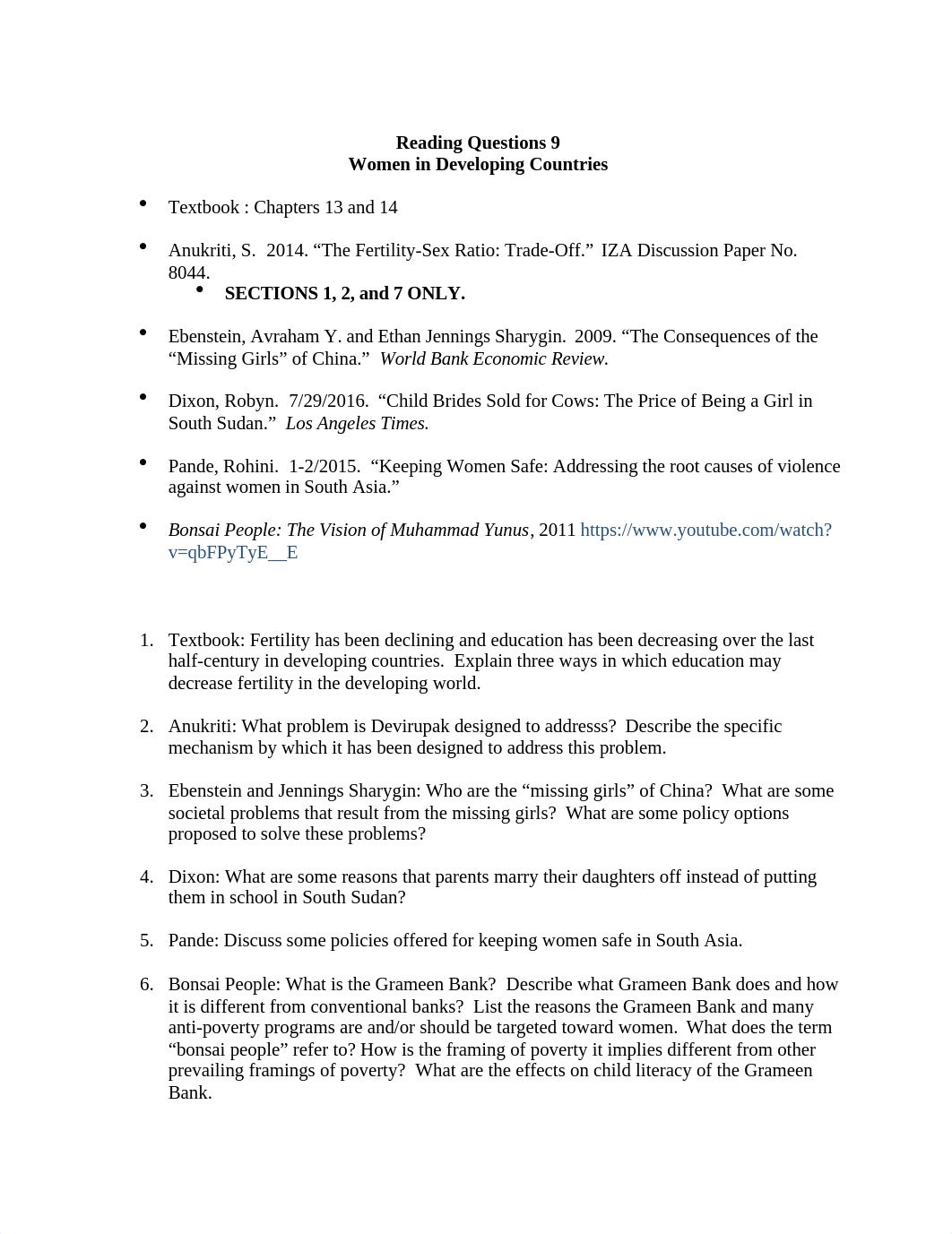 Reading Questions 9 - Women in Developing Countries.doc_dipxwste9fe_page1