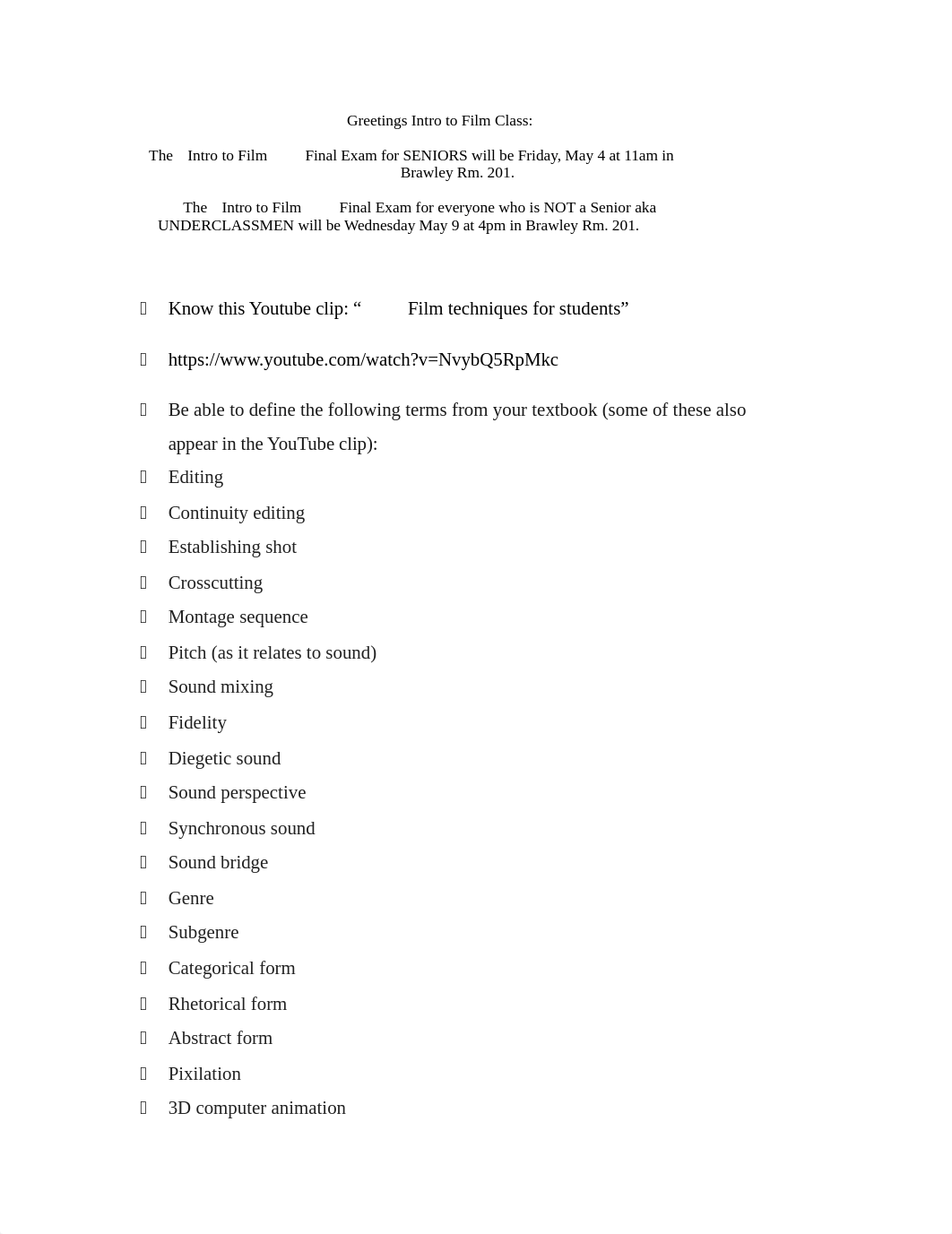 Intro to Film final exam study guide .docx_dipyz96hjau_page1