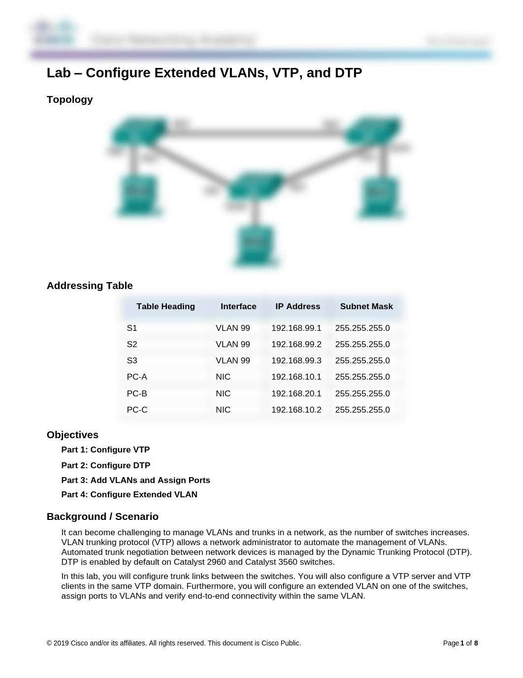 2.1.4.5 Lab - Configure Extended VLANs, VTP, and DTP.pdf_dipz74wu2x8_page1