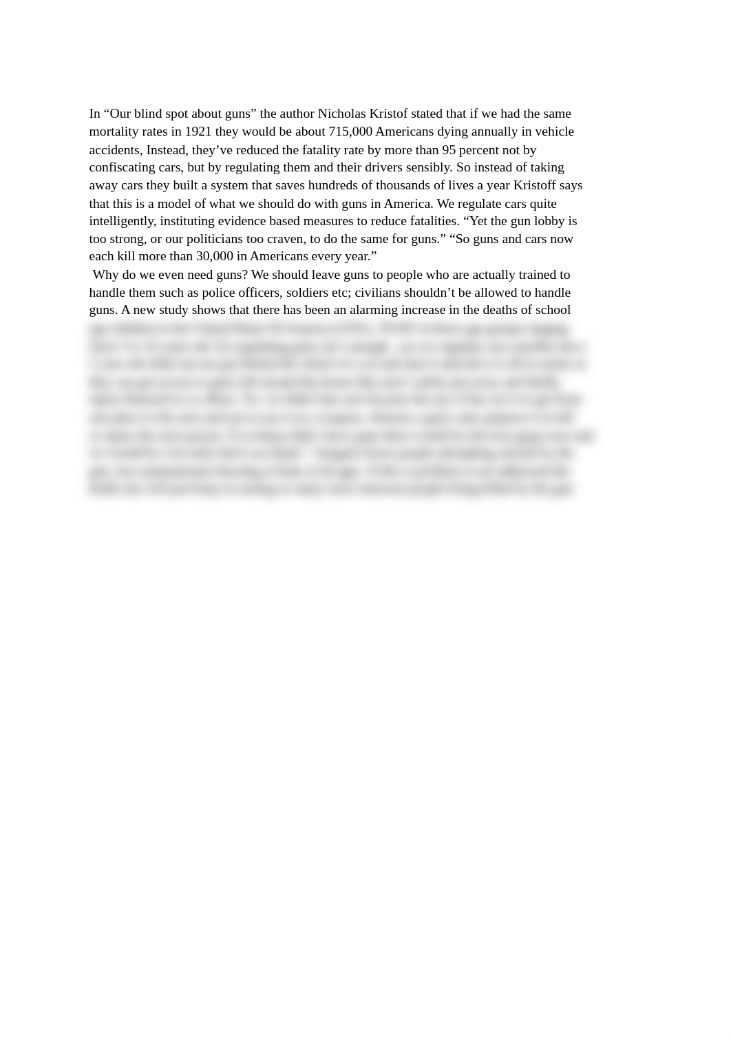 "Our blind spot about gun of stated that if we had the same mortality rates in 1921 they would be ab_diqjoatpsd1_page1