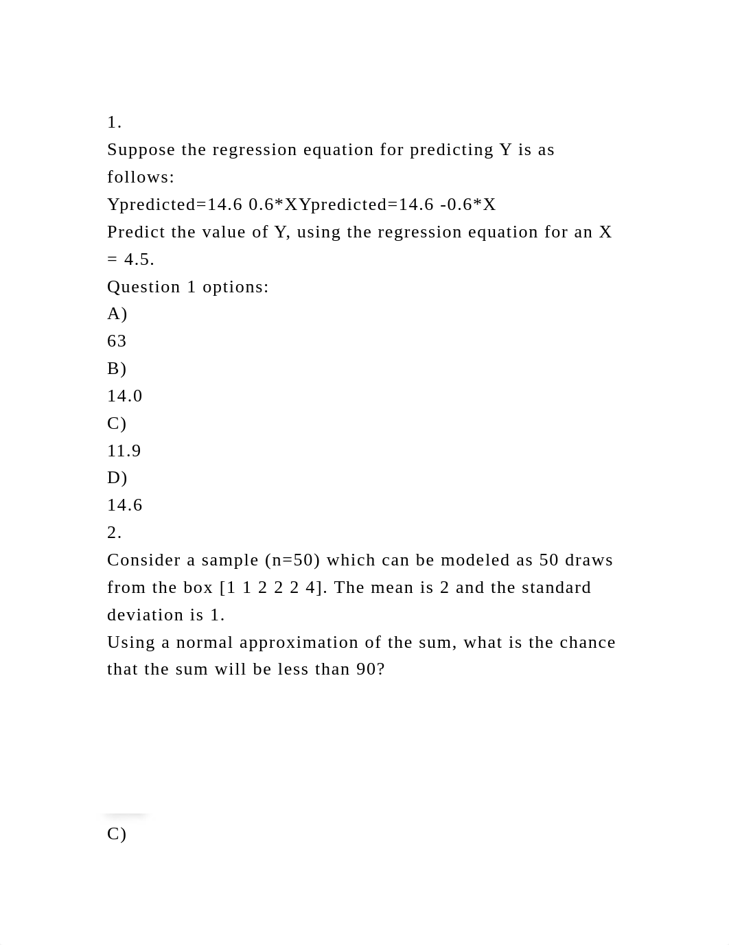 1.Suppose the regression equation for predicting Y is as follows.docx_diqsidyiwmx_page2