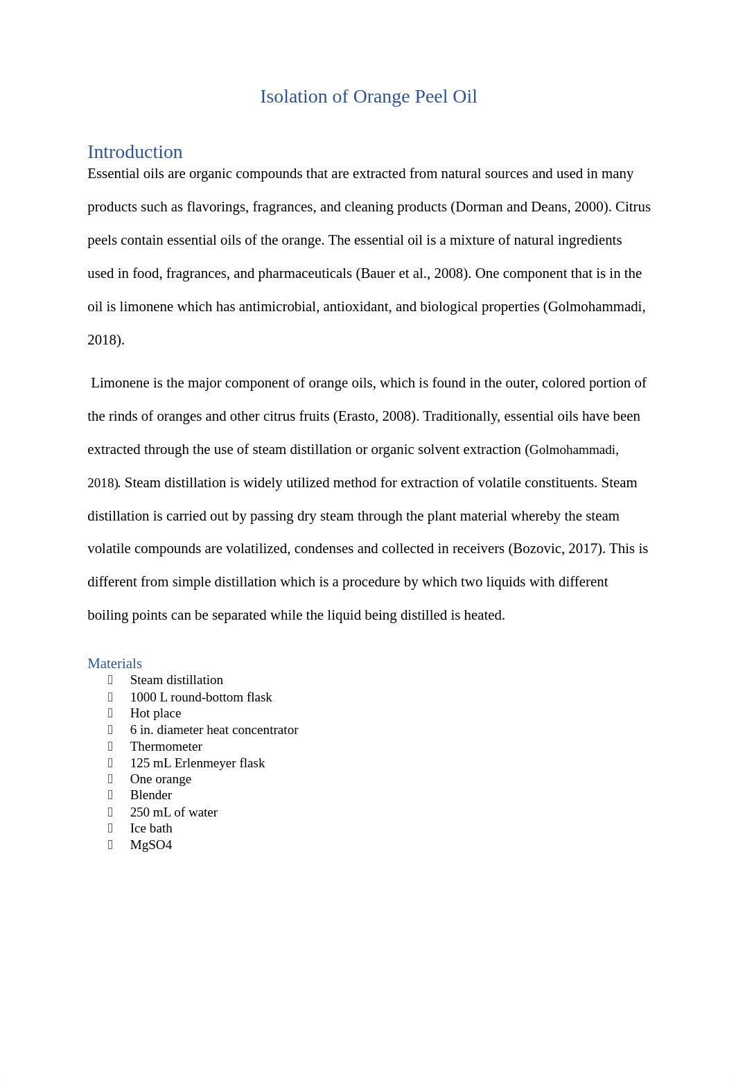 Isolation of Orange Peel Oil Lab Report Template(1).docx_diqt0vlxdf4_page2