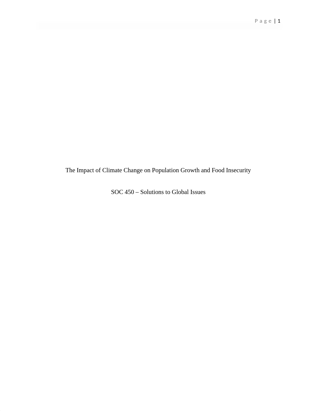 SOC450 -The Impact of Climate Change on Population Growth and Food Security.doc_diqwihvu0nn_page1