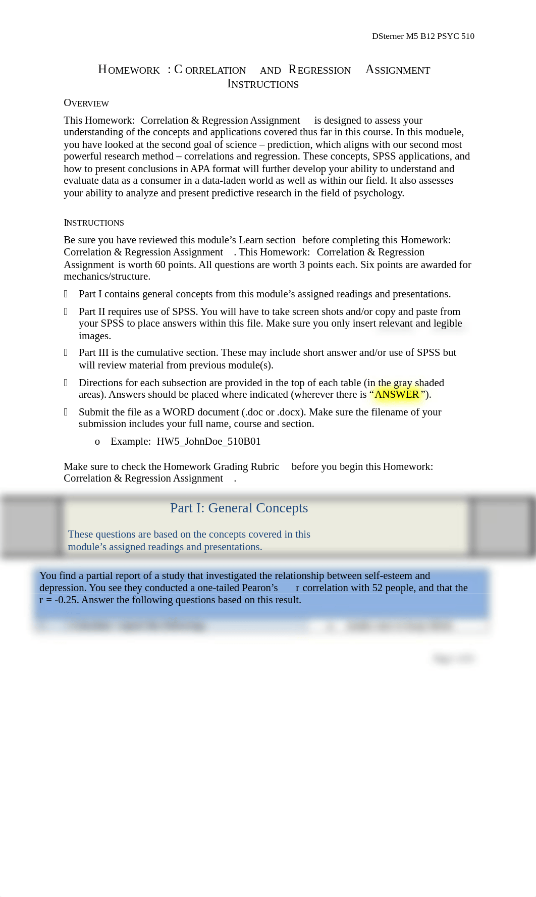 Homework Correlation and Regression Assignment Instructions.docx_dir82909qtv_page1