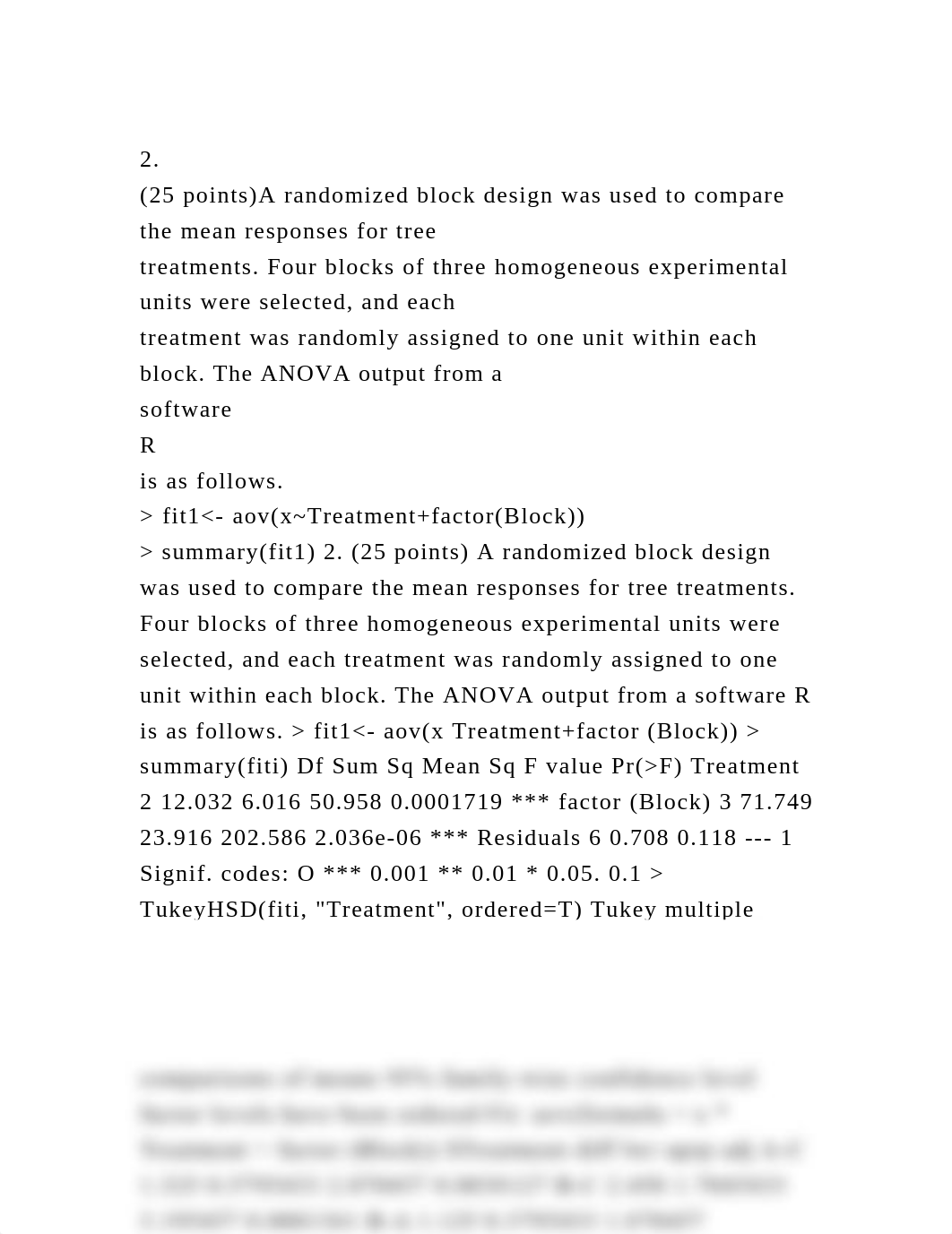 2.(25 points)A randomized block design was used to compare the mea.docx_dir96rhanoh_page2