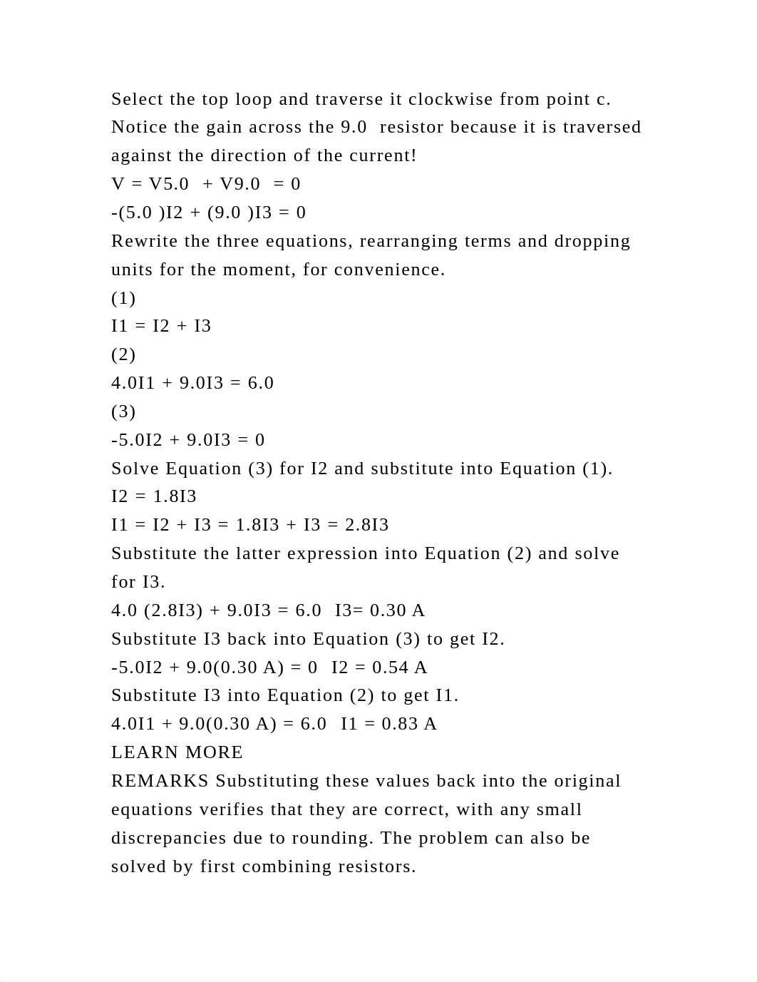 EXAMPLE 18.4 Applying Kirchhoffs RulesGOAL Use Kirchhoffs rules .docx_dirgerx1q28_page3