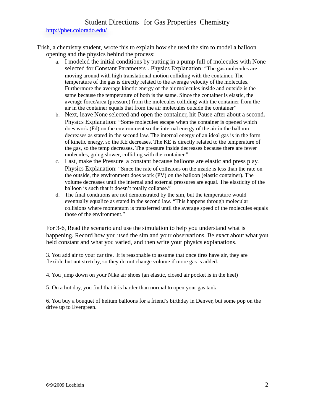 Student directions for Gas Properties for Chemistry.pdf_dirl799ld46_page2