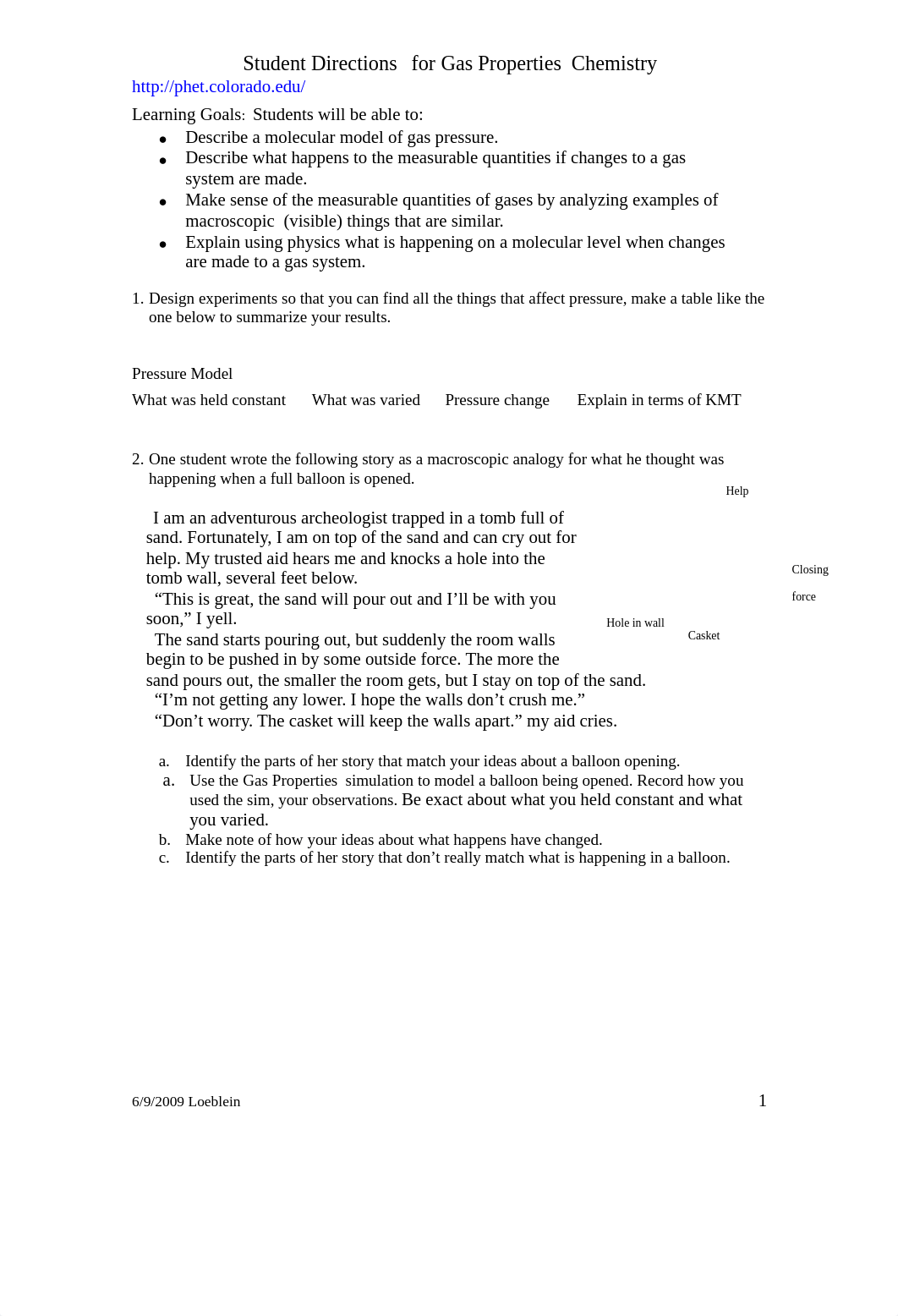 Student directions for Gas Properties for Chemistry.pdf_dirl799ld46_page1