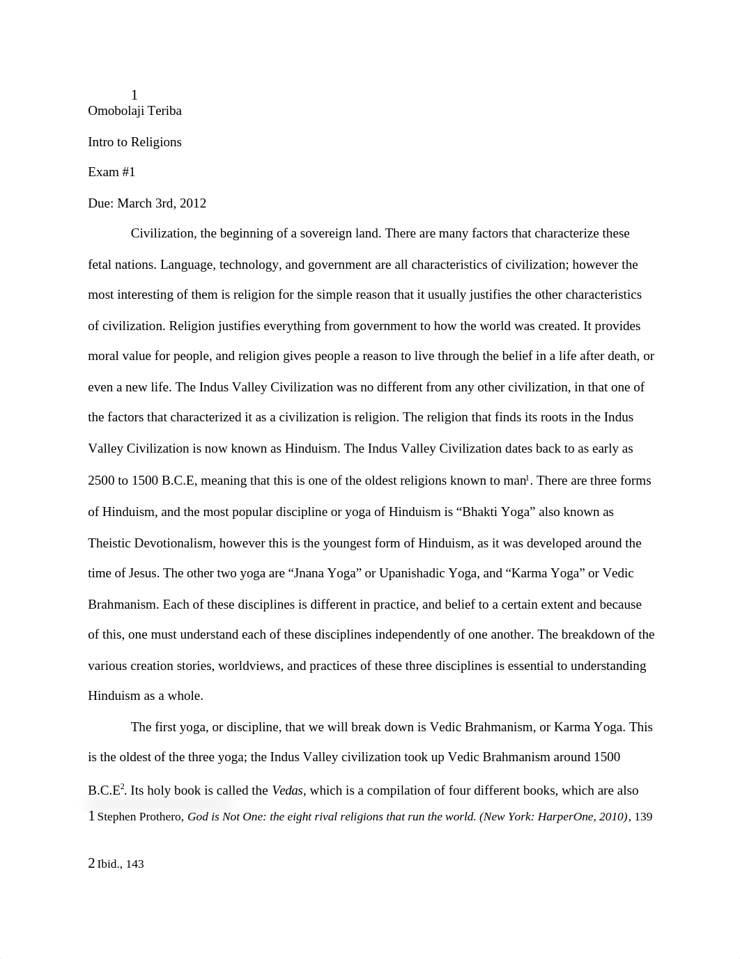 The Indus Valley Civilization essay_dis578dpep1_page1