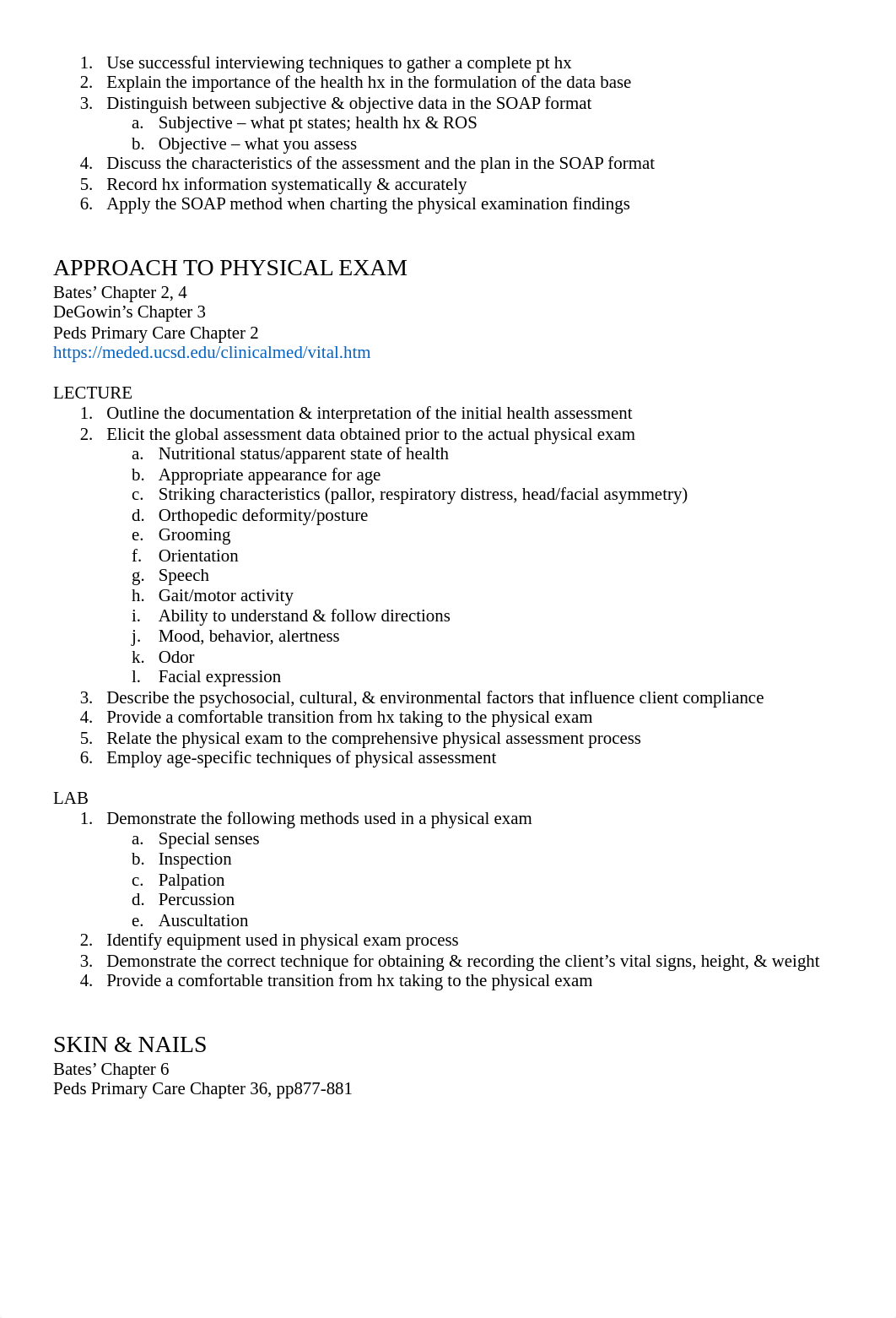 1 Health Hx Recording, Physical Exam, Skin & Nails_dis9kcg2w09_page2