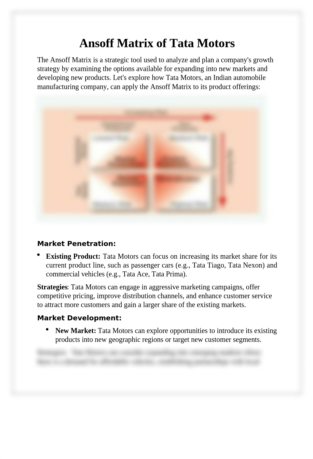 Ansoff Matrix of Tata Motors PGR.docx_disbklw7os4_page1