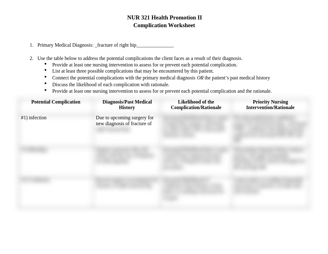 hip fracture complication worksheet.docx_disdkdkhqqo_page1