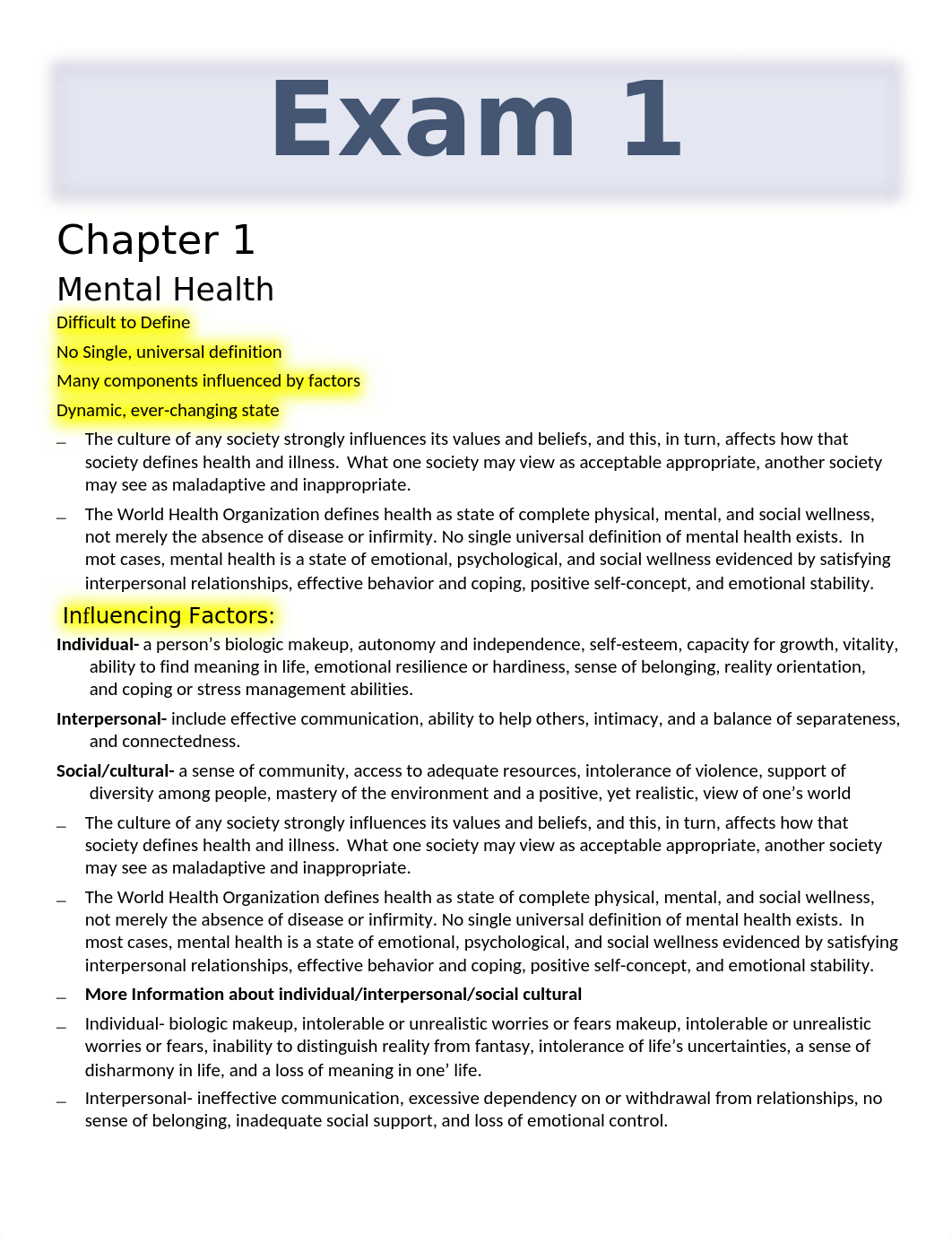 Exam 1 Mental Health.docx_disftydxaxz_page1