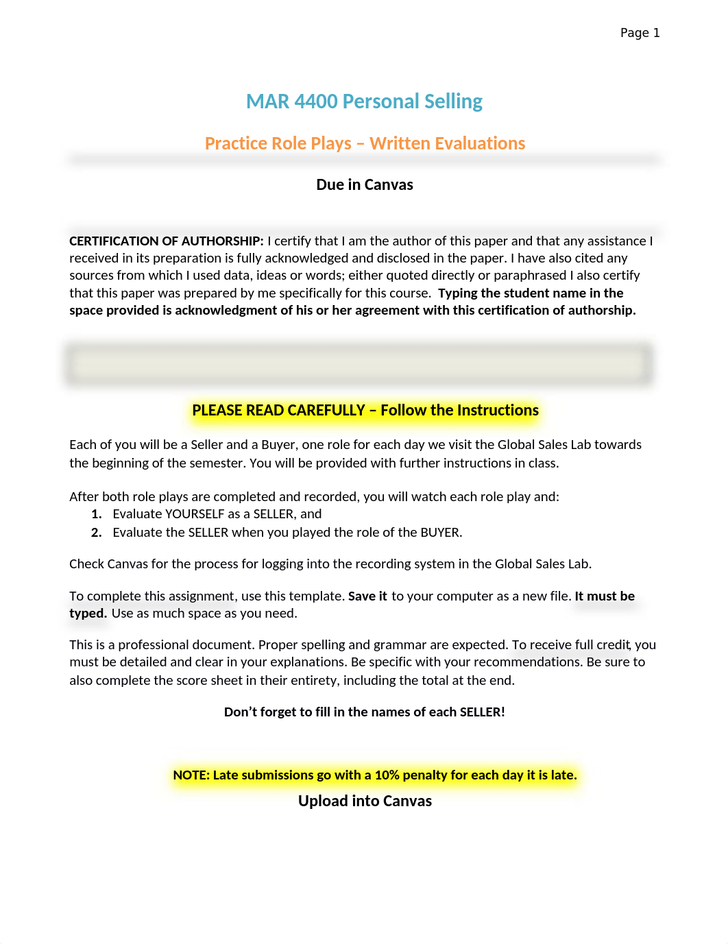 Practice Role Plays Evaluation Template - On-line Class (2).docx_dismpdfgs1a_page1