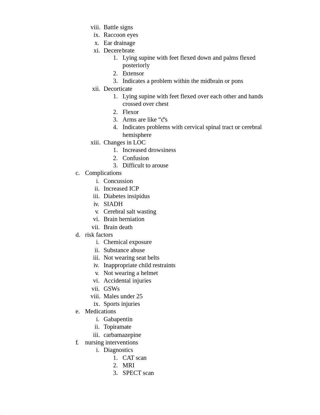 Exam 3 Study Guide HCC IV Perfusion:Cognition.docx_disw3ejsdrs_page2