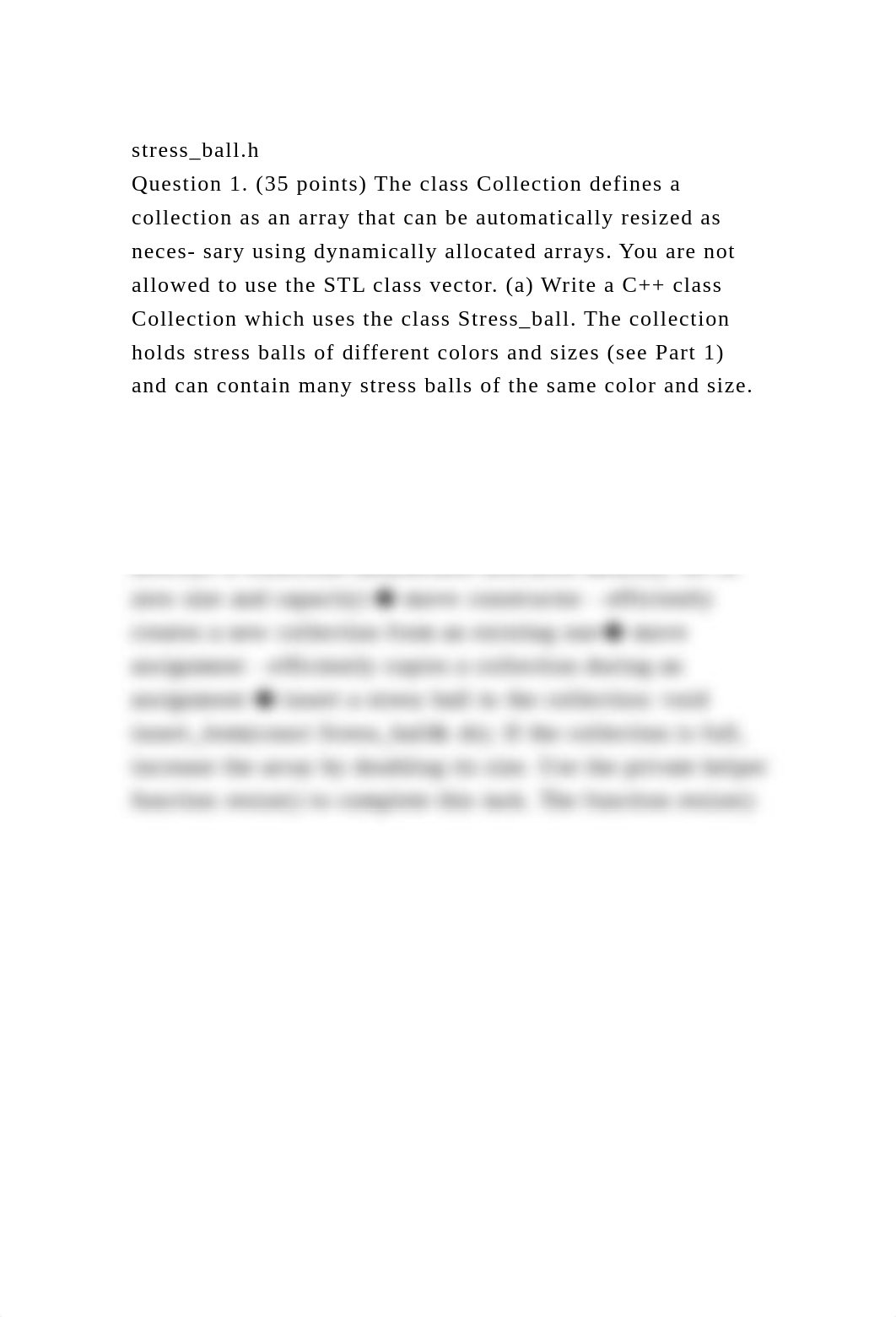 stress_ball.hQuestion 1. (35 points) The class Collection defines .docx_disy496rv5z_page2