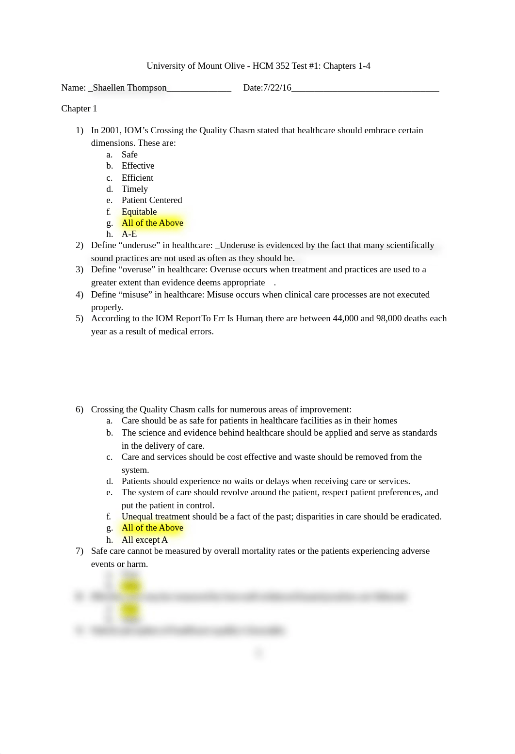 HCM 352 Week 1 Test Shaellen Thompson_ditqt7v63v3_page1