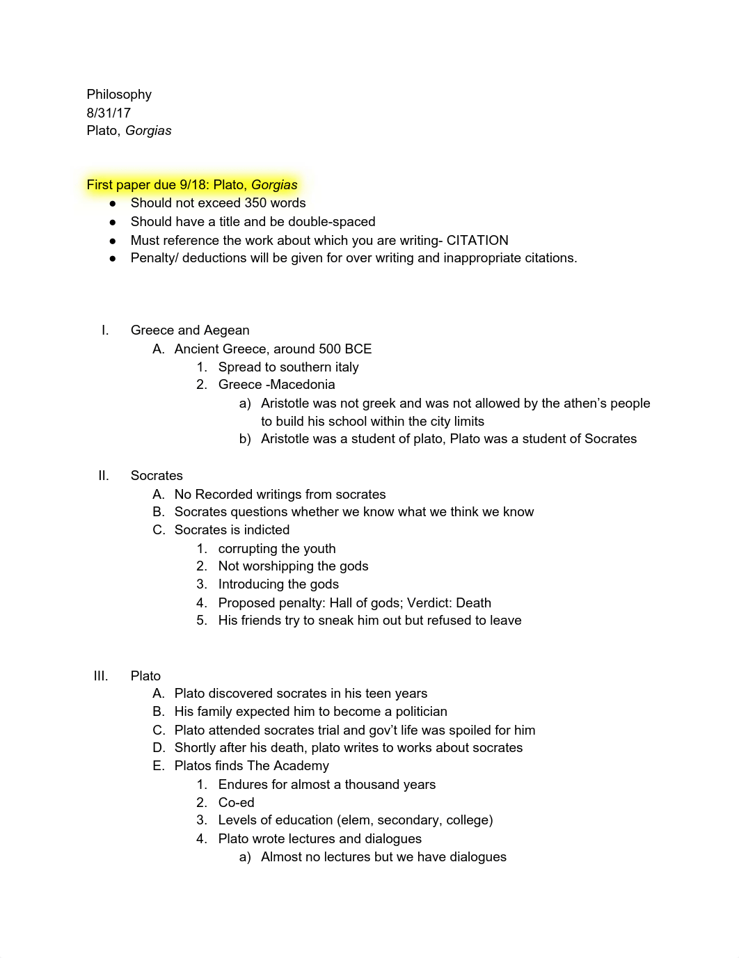 Philosophy Gorgias Notes.pdf_ditt7o4bjww_page1