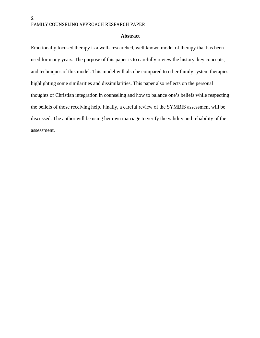 Cordray, J, Family Counseling Approach Research Paper.docx_diugzh9wfbk_page2