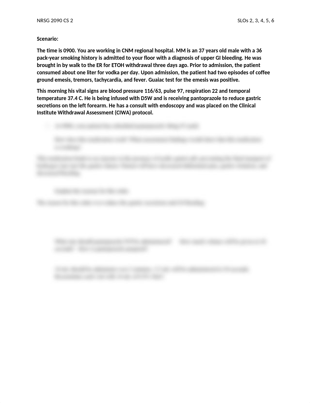 GI bleeding - pantoprazole case study(1).docx_diun859se8e_page1