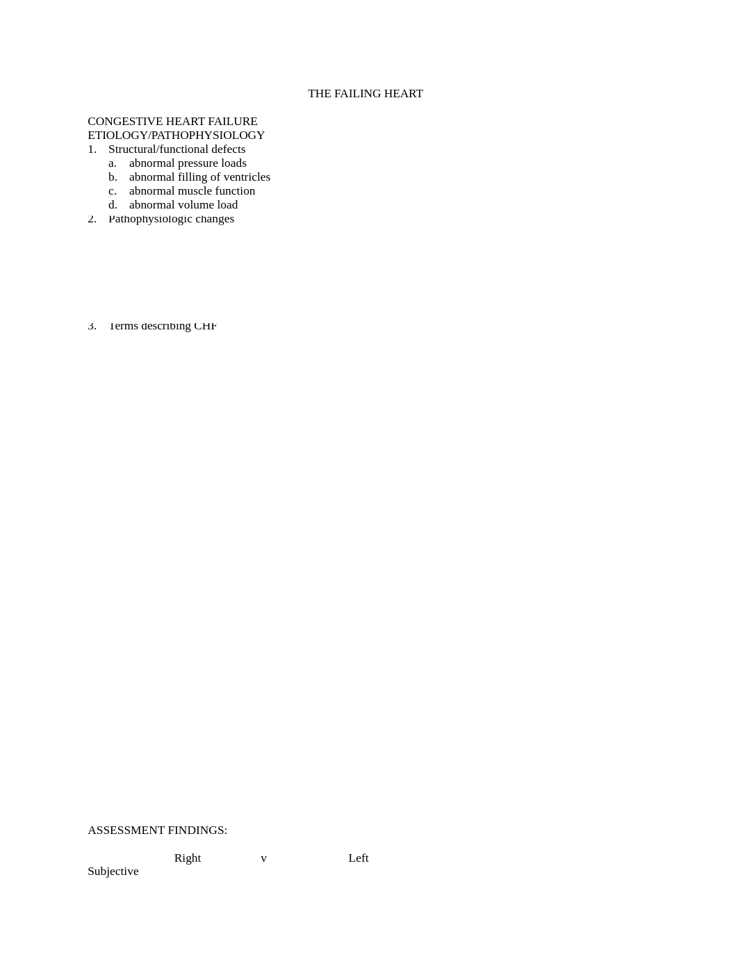 Cardiac - CHF, Pul Edema, Tamponade.docx_diunummcg0f_page1