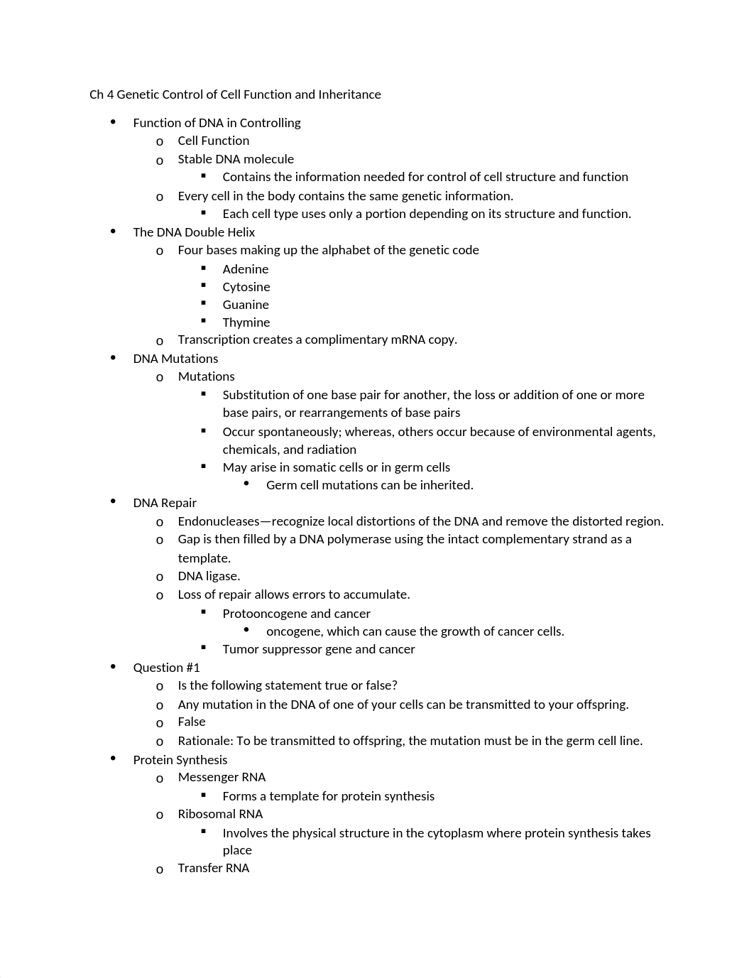 Ch 4 Genetic Control of Cell Function and Inheritance.docx_diuo0vveqo3_page1