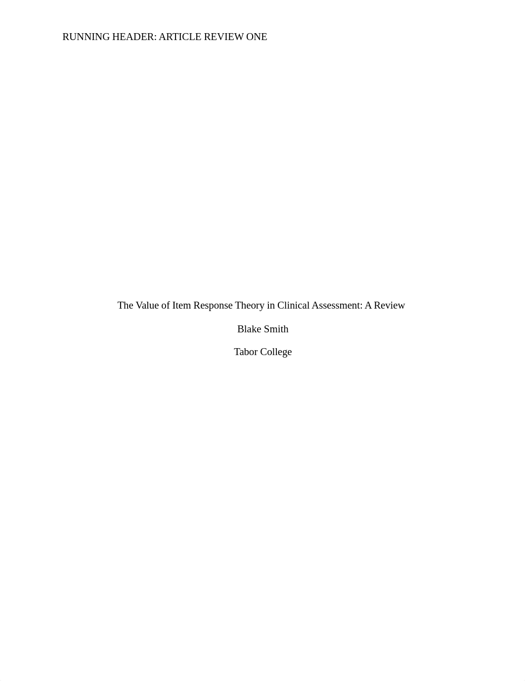 The Value of Item Response Theory in Clinical Assessment.docx_diuz282n95z_page1