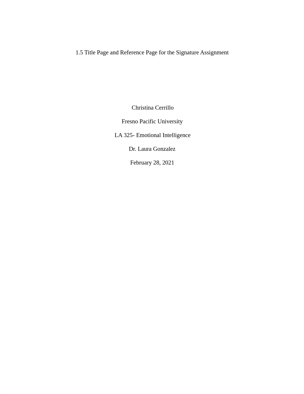 1.5 Title Page and Reference Page for the Signature Assignment.docx_div2g4nmrru_page1