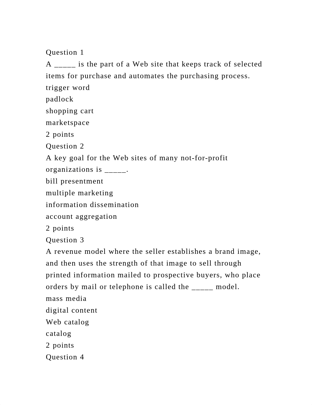 Question 1A _____ is the part of a Web site that keeps track of se.docx_divlyc2oig3_page2