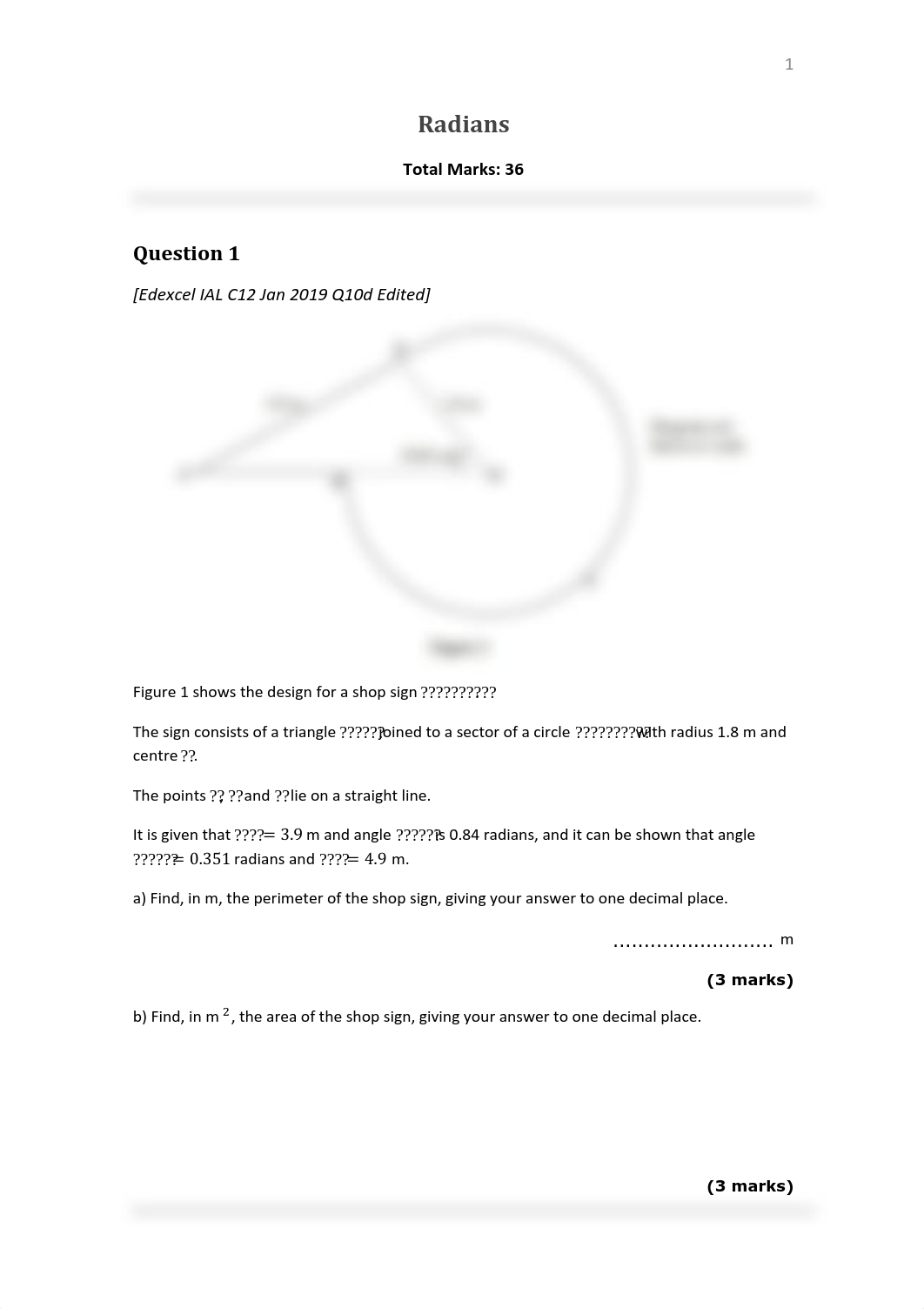 Radians Arc Length and Sector Area Homework (1).pdf_divozolffl9_page1