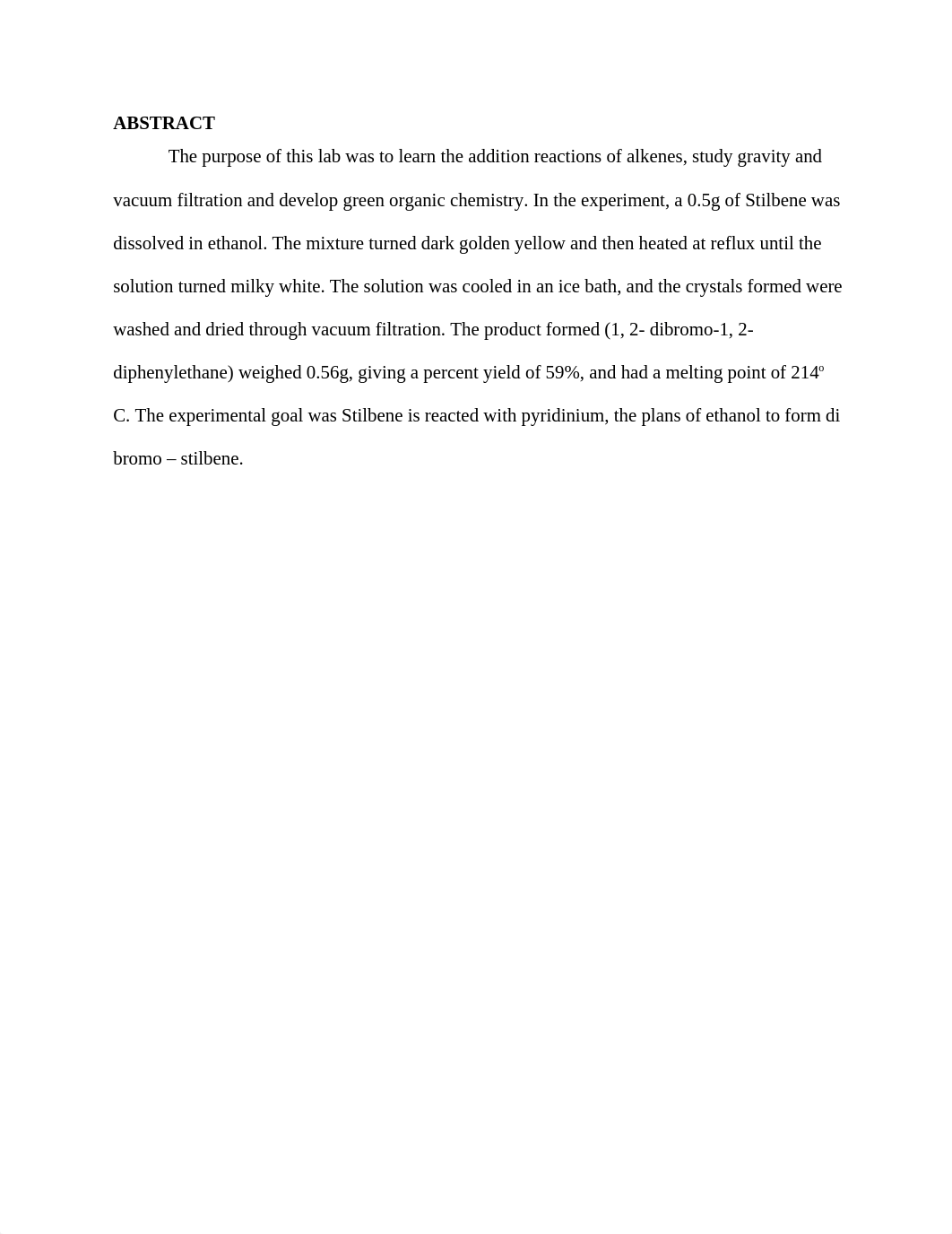 Bromination of An Alkene Preparation of Stilbene Dibromide_divzcvvdygc_page2