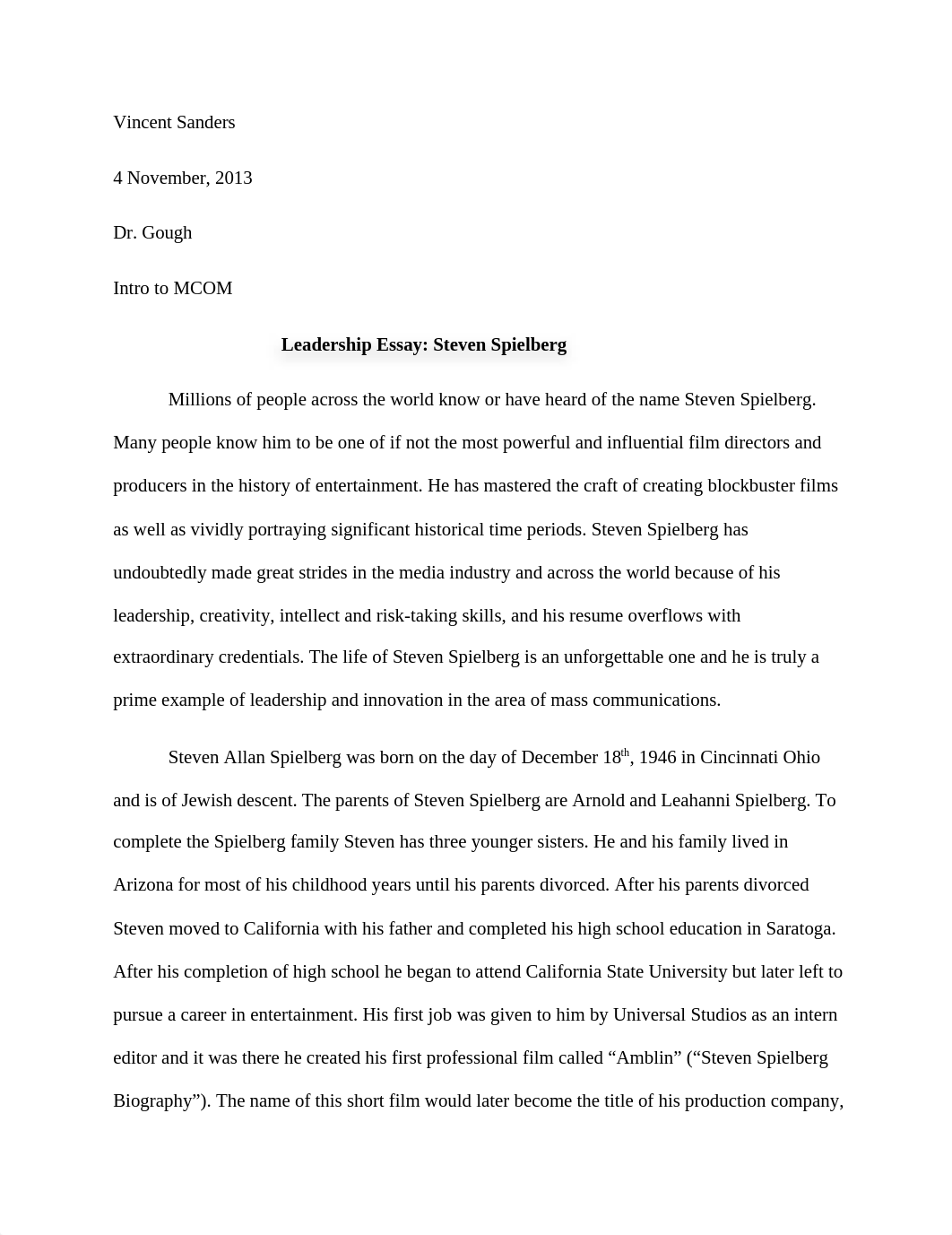 Steven Spielberg Essay_diw0f413v2u_page1