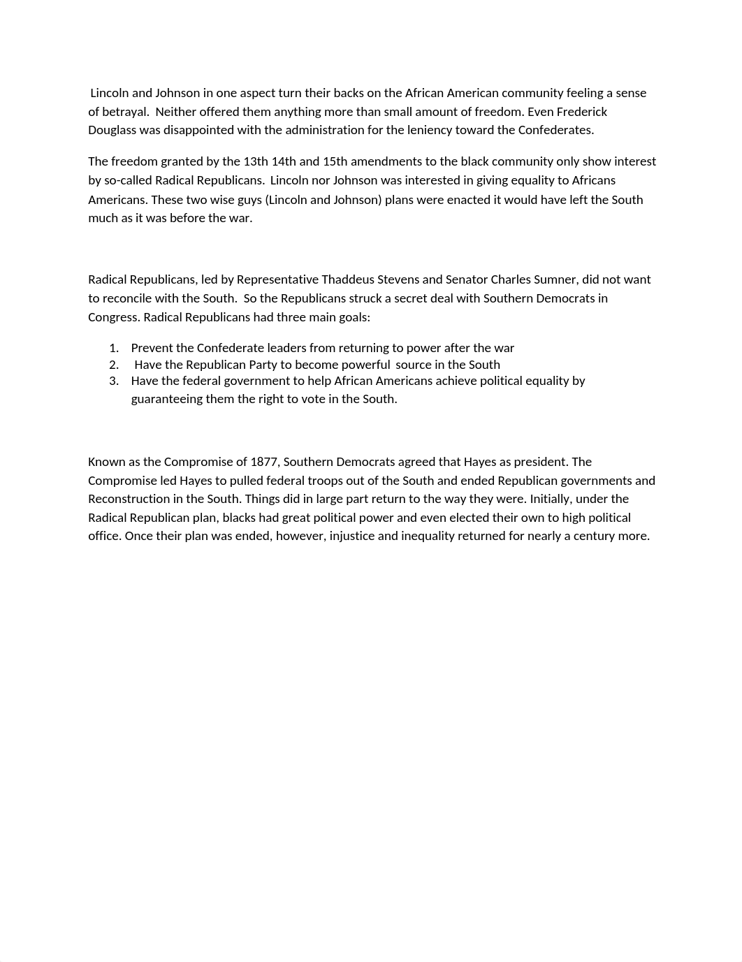 Compare and Contrast the three major Reconstruction plans.docx_diw4vpr3spl_page1