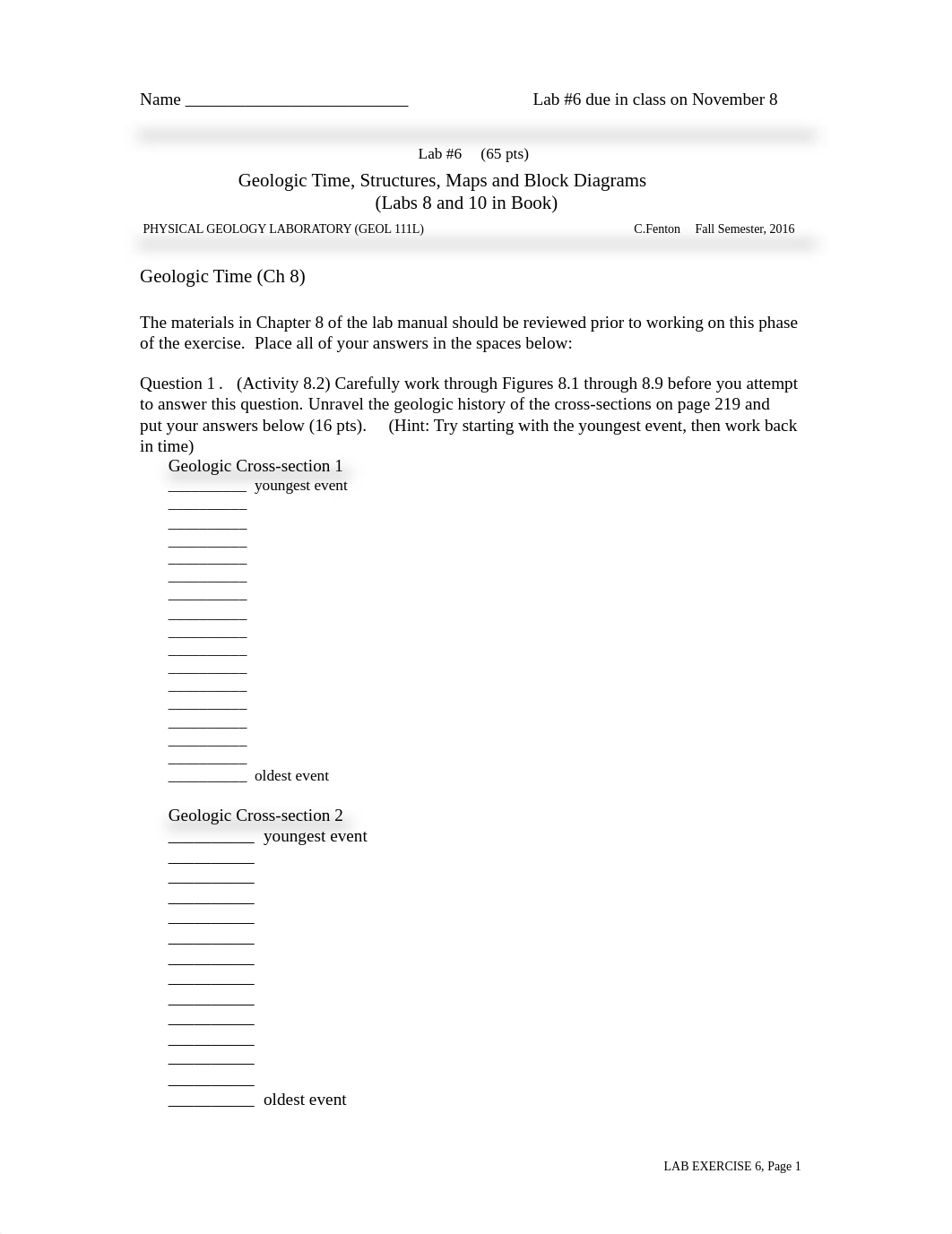 Fall 2016_Lab 6 Geologic Time and Structures.pdf_diw8e9cdt30_page1