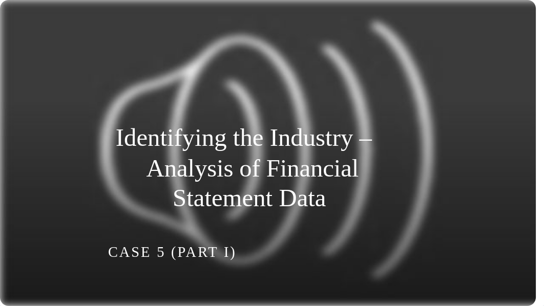 Identifying the Industry - Analysis of Financial Statement.pptx_diwpy0wivfp_page1