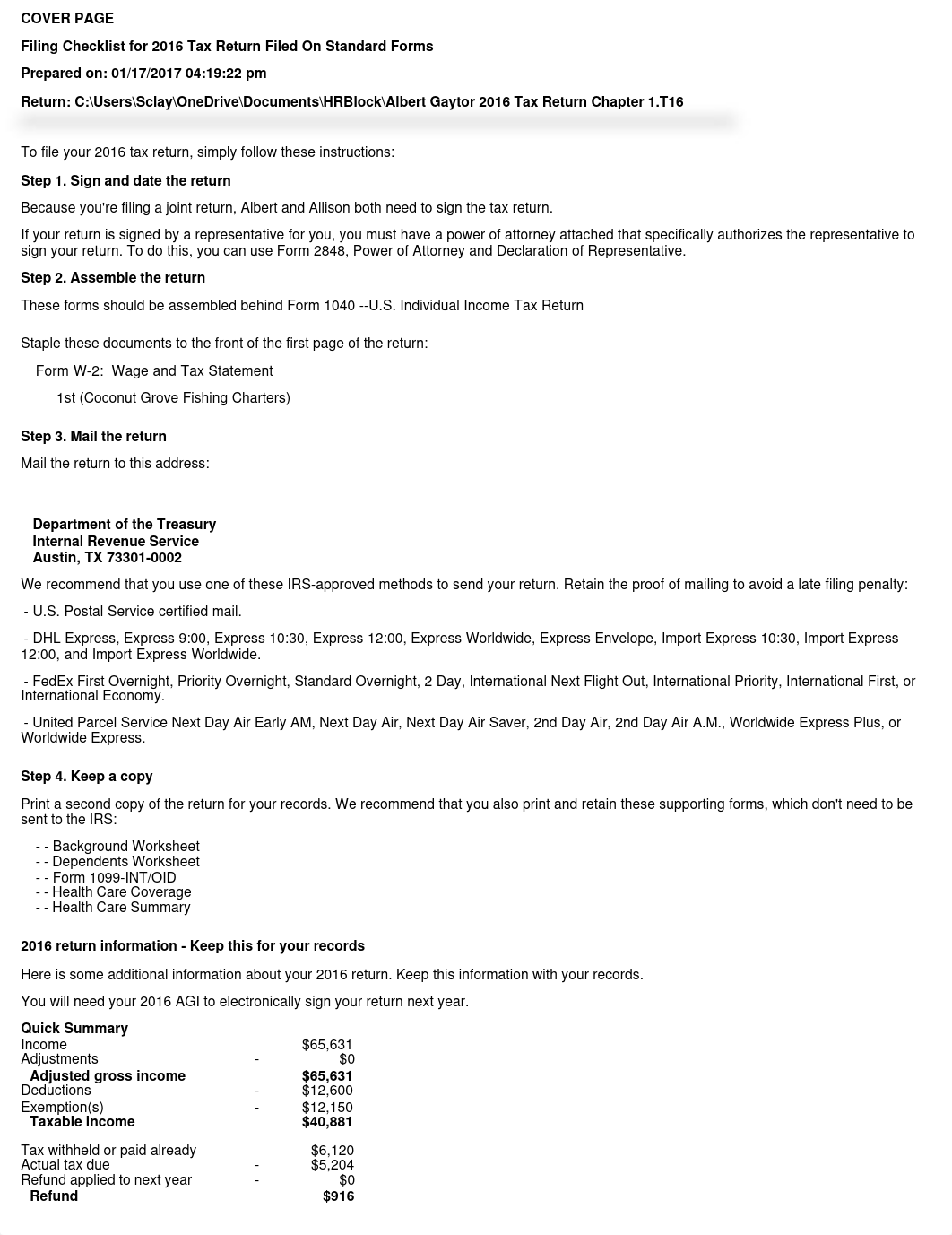 Albert Gaytor 2016 Tax Return Chapter 1_T16_For_Filing_dix4sfdhr2m_page1